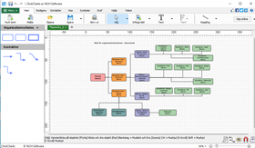 ClickCharts Diagram & Flödesschemaprogram huvudsida skärmdump