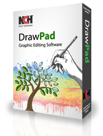 DrawPad 그래픽 편집 소프트웨어 박스