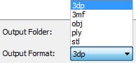 STL,3DP,3MF,OBJ,PLY 3D文件格式转换器