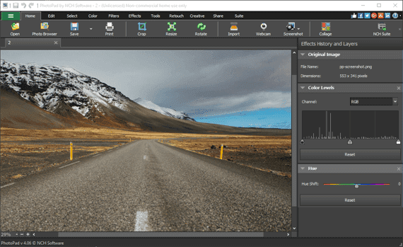 PhotoPad - Powerful Editing Tools