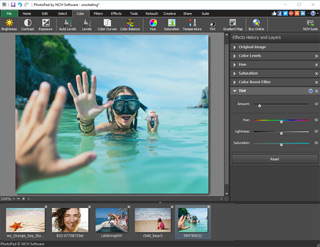 PhotoPad Photo Editing Software screenshot