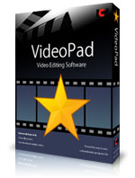 VideoPad Video Editing Software box