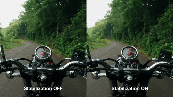 VideoPad Stabilization Video Effect