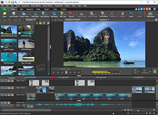 VideoPad Video Editing software small screenshot